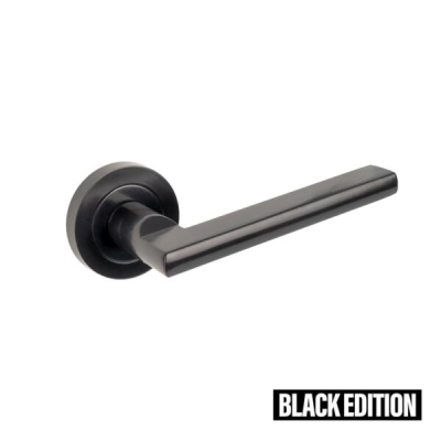 Manilla roseta 8801 PLATA BLACK EDITION